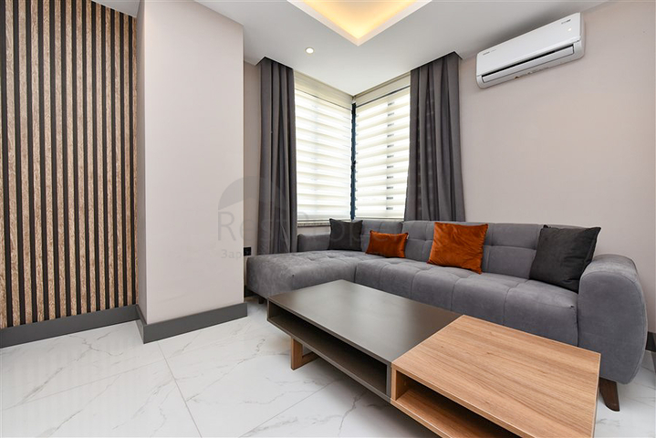 Новая квартира 1+1 в пешей доступности от пляжа Клеопатра