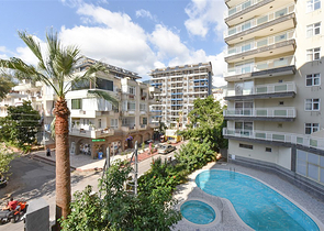 Новая квартира 1+1 в пешей доступности от пляжа Клеопатра