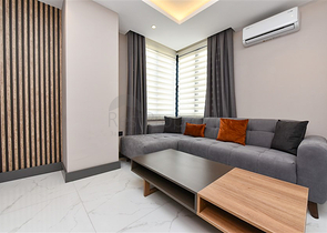 Новая квартира 1+1 в пешей доступности от пляжа Клеопатра