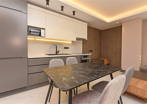 Новая квартира 1+1 в пешей доступности от пляжа Клеопатра