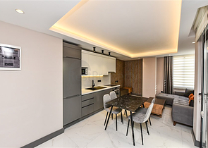 Новая квартира 1+1 в пешей доступности от пляжа Клеопатра