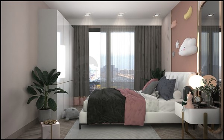 Новый проект на этапе строительства в районе Эрдемли