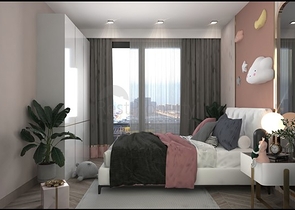 Новый проект на этапе строительства в районе Эрдемли