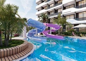 Новый проект на этапе строительства в районе Эрдемли