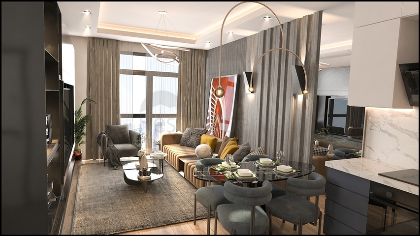 Инвестиционный проект в 400 м от моря в районе Эрдемли