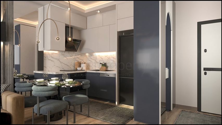 Инвестиционный проект в 400 м от моря в районе Эрдемли