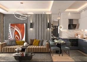 Инвестиционный проект в 400 м от моря в районе Эрдемли