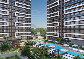 Инвестиционный проект в 400 м от моря в районе Эрдемли