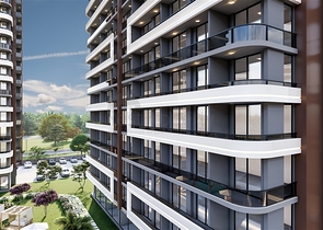 Инвестиционный проект в 400 м от моря в районе Эрдемли