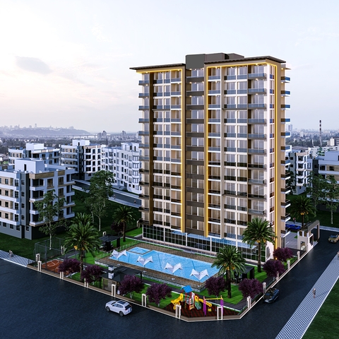 Новый жилой комплекс в районе Томюк