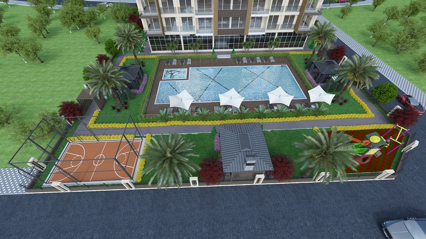 Новый жилой комплекс в районе Томюк