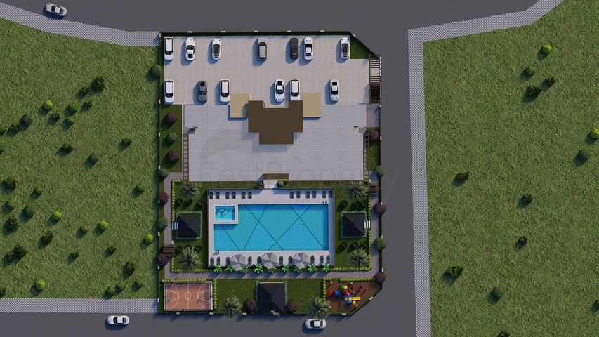 Новый жилой комплекс в районе Томюк