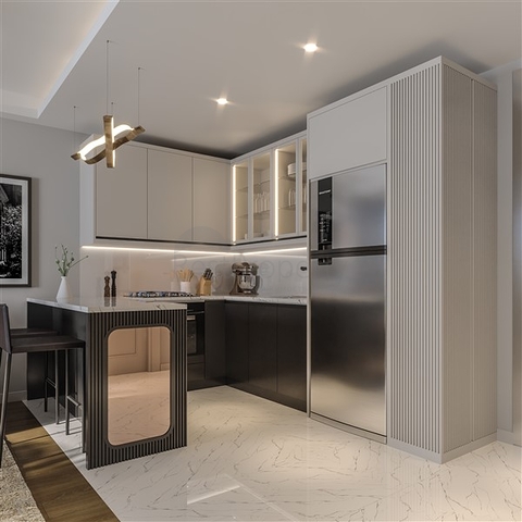 Квартиры в готовом жилом комплексе в микрорайоне Тедже города Мерсин