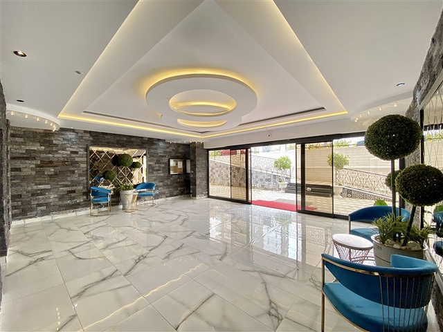 Меблированная квартира планировкой 1+1 в районе Алании, Махмутлар