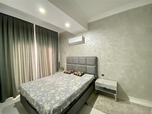 Меблированная квартира планировкой 1+1 в районе Алании, Махмутлар