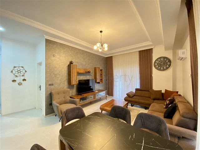 Меблированная квартира планировкой 1+1 в районе Алании, Махмутлар