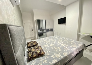 Меблированная квартира планировкой 1+1 в районе Алании, Махмутлар