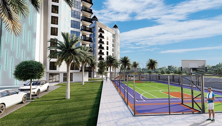  Квартира 1+1 в строящемся комплексе в районе Паяллар