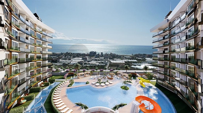  Квартира 1+1 в строящемся комплексе в районе Паяллар