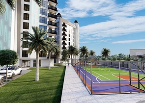  Квартира 1+1 в строящемся комплексе в районе Паяллар