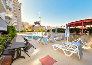 Трехкомнатная квартира в самом центре Махмутлара