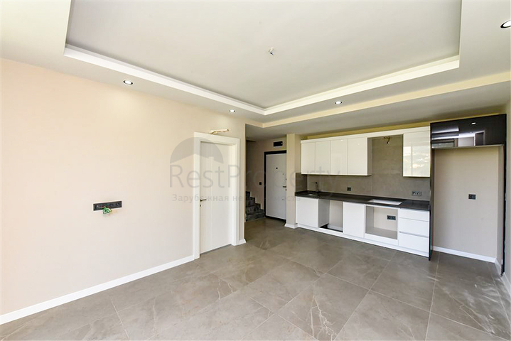 Пентхаус 3+1 с открытым видом на горы в районе Каргыджак