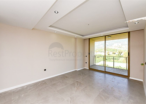 Пентхаус 3+1 с открытым видом на горы в районе Каргыджак