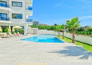 Меблированная квартира 1+1 в районе Махмутлар