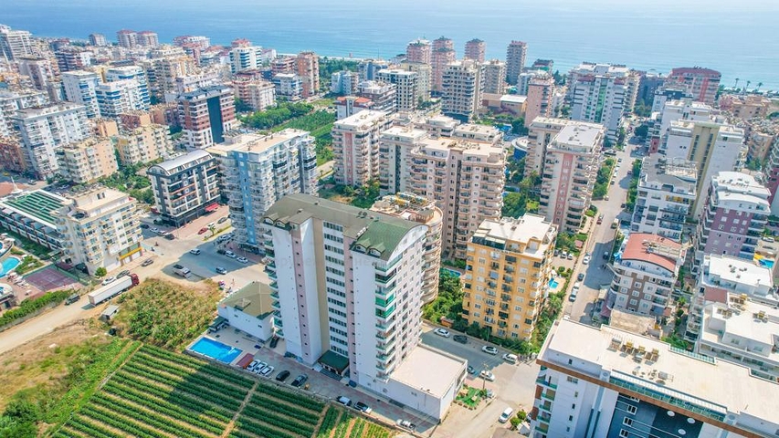 Меблированная квартира 2+1 с отдельной кухней в районе Махмутлар