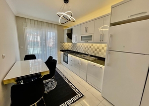 Меблированная квартира 2+1 с отдельной кухней в районе Махмутлар