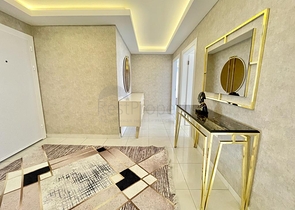 Меблированная квартира 2+1 с отдельной кухней в районе Махмутлар