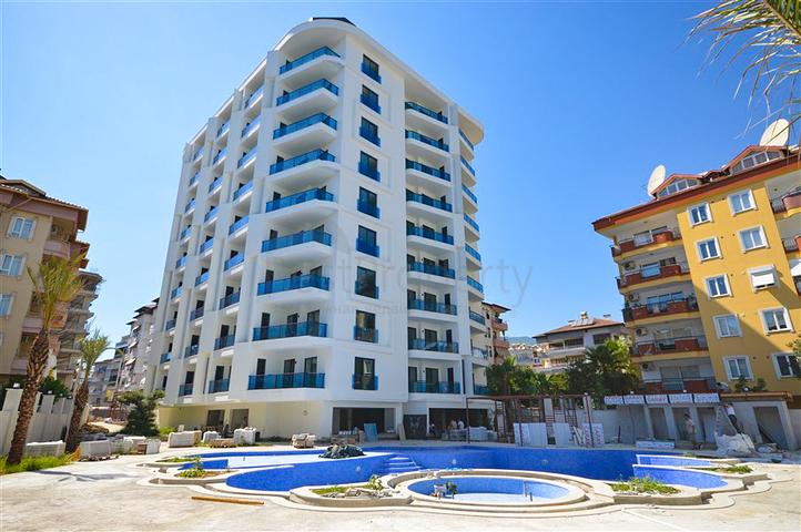 Квартира 1+1 в новом комплексе в центре Алании