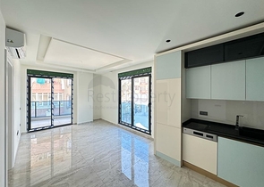 Квартира 1+1 в новом комплексе в центре Алании