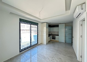 Квартира 1+1 в новом комплексе в центре Алании