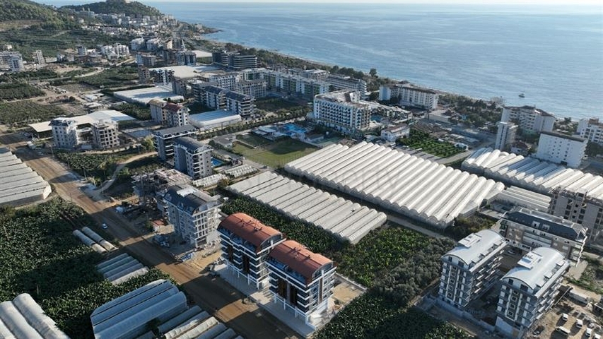 Пентхаус 2+1 в новом доме в 400 м от моря 