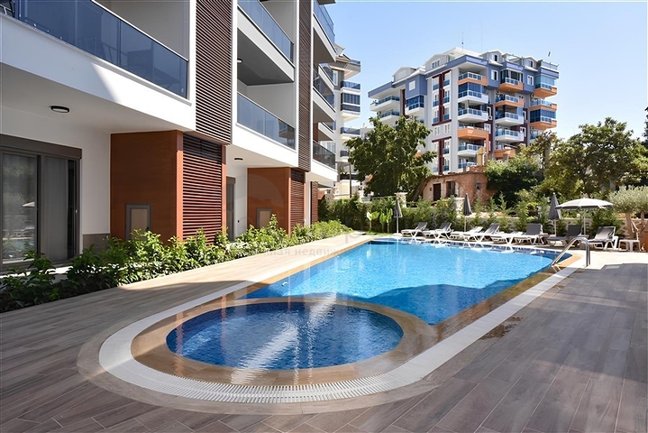 Садовый дуплекс 2+1 в районе Тосмур