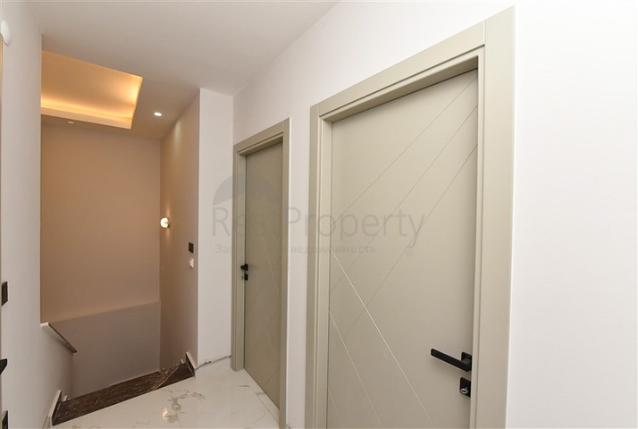 Садовый дуплекс 2+1 в районе Тосмур