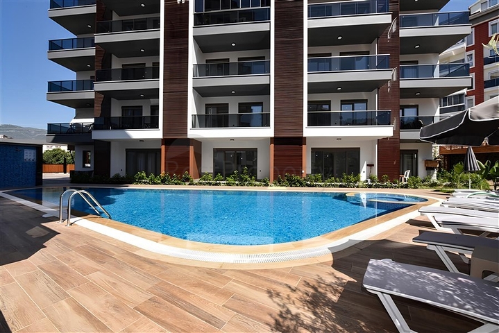 Садовый дуплекс 2+1 в районе Тосмур