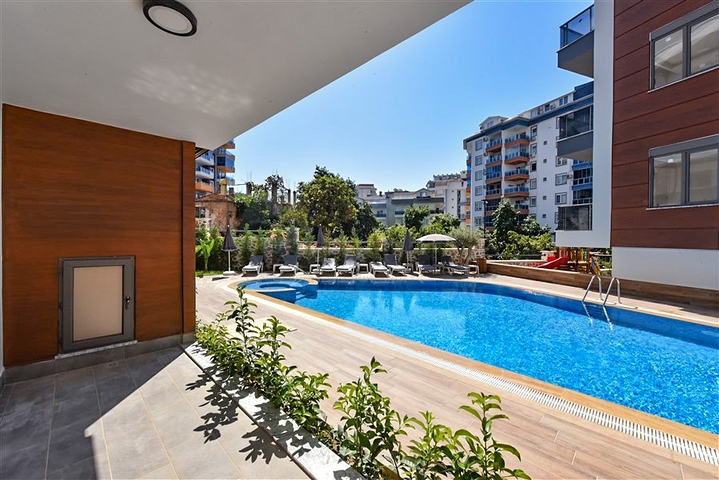 Садовый дуплекс 2+1 в районе Тосмур