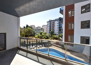 Садовый дуплекс 2+1 в районе Тосмур