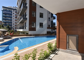 Садовый дуплекс 2+1 в районе Тосмур