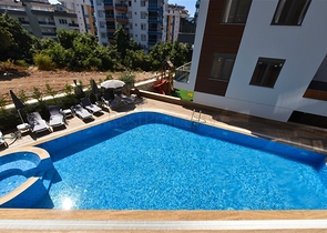 Садовый дуплекс 2+1 в районе Тосмур