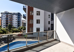 Садовый дуплекс 2+1 в районе Тосмур