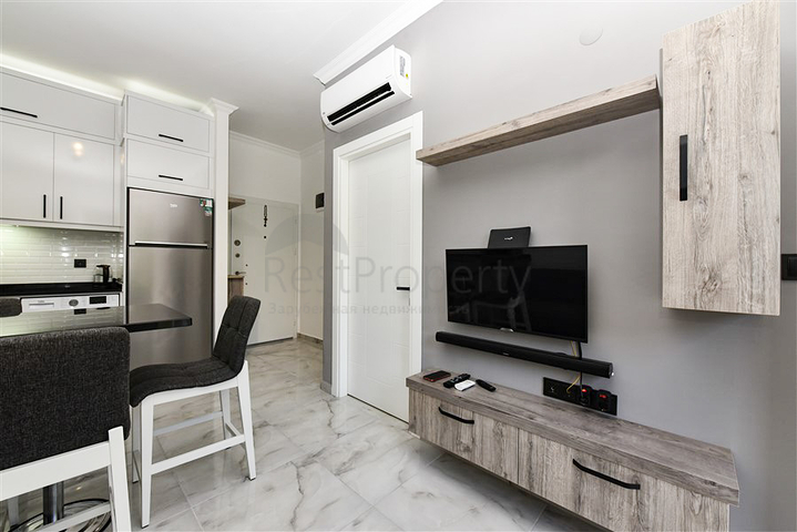 Меблированная квартира 1+1 в Авсалларе