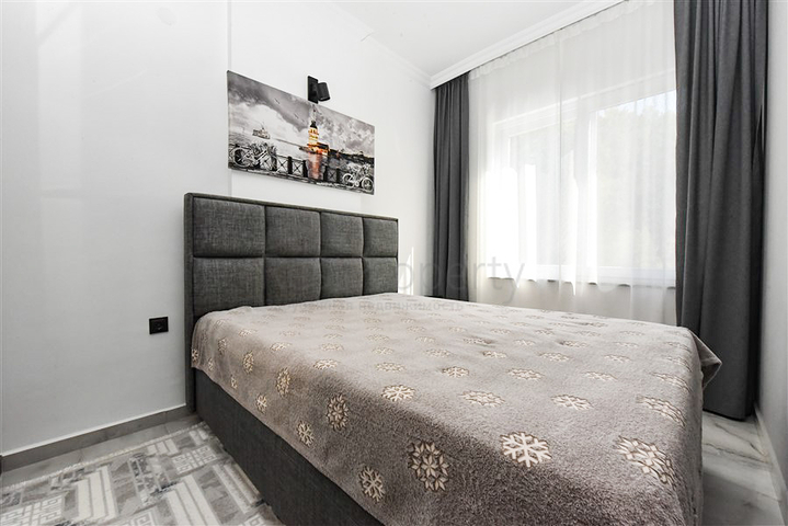 Меблированная квартира 1+1 в Авсалларе