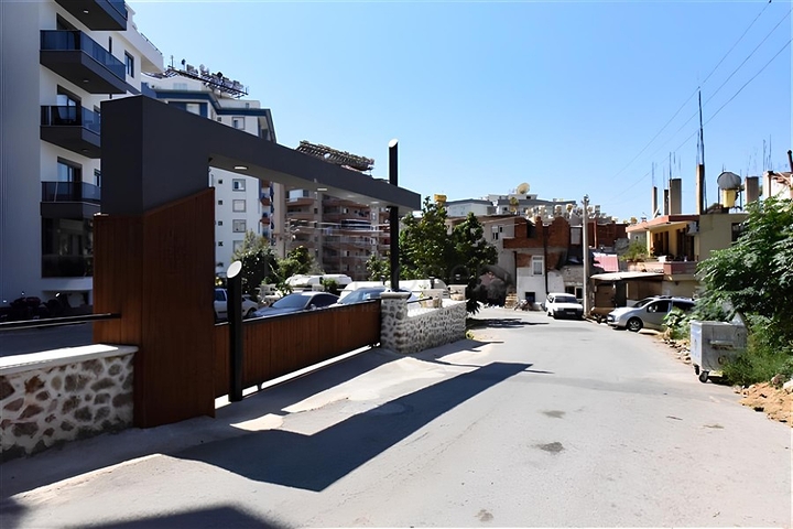 Садовый дуплекс планировкой 2+1 в районе Тосмур