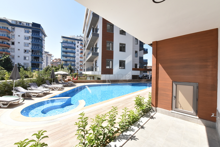 Садовый дуплекс планировкой 2+1 в районе Тосмур