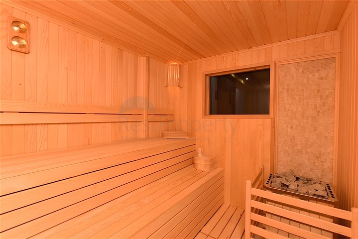 Садовый дуплекс планировкой 2+1 в районе Тосмур