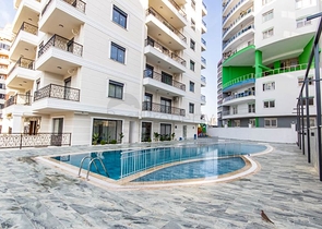 Квартира 1+1 в районе Махмутлар