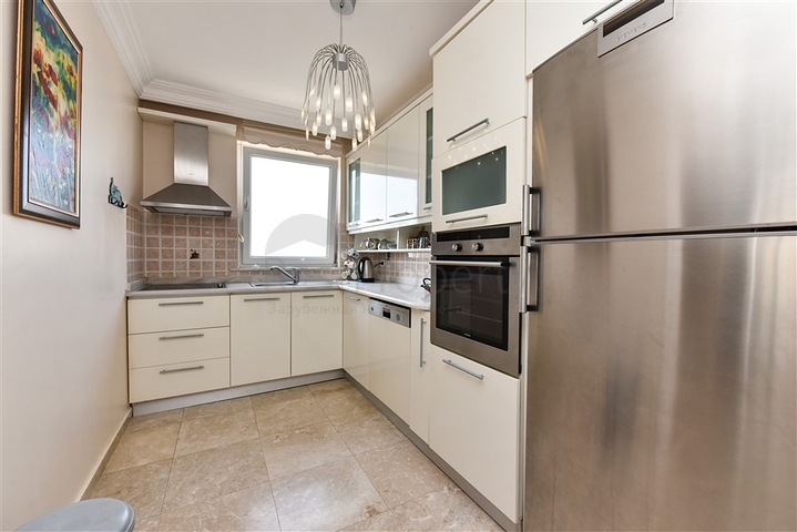 Просторная квартира 2+1 в 200 метрах от Средиземного моря